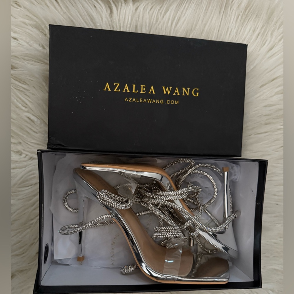 • Azalea Wang Drake Sandal Silver